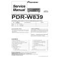 PIONEER PDR-W839/WVXJ Service Manual