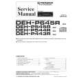 PIONEER DEH-P443R/X1B/EW Service Manual