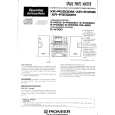 PIONEER SP4550V Owners Manual