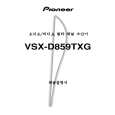 PIONEER VSX-D859TXG/NKXJI Owners Manual
