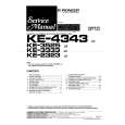 PIONEER KE-3525 Service Manual