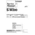 PIONEER SW200 Service Manual