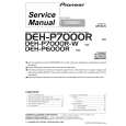 PIONEER DEH-P6000REW Service Manual