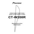 PIONEER CT-W208R Owners Manual