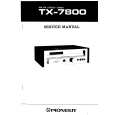 PIONEER TX7800 Service Manual