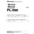 PIONEER PL-990/WYXCN15 Service Manual