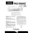 PIONEER PDM910 Owners Manual