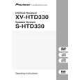 PIONEER XV-HTD330/KCXJ Owners Manual