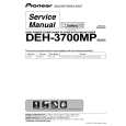 PIONEER DEH-3700MP/XU/UC Service Manual