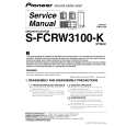 PIONEER S-FCRW3100-K/XTWUC Service Manual