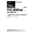 PIONEER TX221Z Service Manual