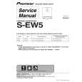 PIONEER S-EW5/DDFXTW Service Manual