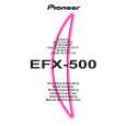 PIONEER EFX-500 Owners Manual