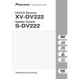 PIONEER XV-DV222/MYXJN Owners Manual