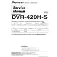 PIONEER DVR-420H-S Service Manual