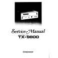 PIONEER TX9800 Service Manual