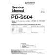 PIONEER PDS504 Service Manual