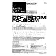 PIONEER PD-J800M Service Manual
