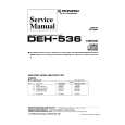 PIONEER DEH536 XIBR/ES Service Manual