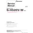 PIONEER S-H520V-W/SXTW/EW5 Service Manual
