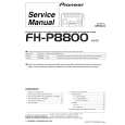 PIONEER FH-P8800/ES Service Manual
