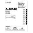 PIONEER AX540 Owners Manual