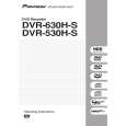 PIONEER DVR-630H-S/WVXV Owners Manual
