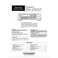 PIONEER SX2900 Owners Manual