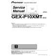 PIONEER GEX-P10XMT Service Manual