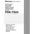 PIONEER PDK-TS24/XZC/WL5 Owners Manual