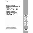 PIONEER XV-DV131/TDXJ/RA Owners Manual