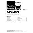 PIONEER MX-80 Service Manual