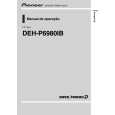 PIONEER DEH-P6980IB/XF/BR Owners Manual