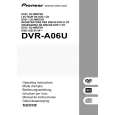 PIONEER DVRA06U Owners Manual