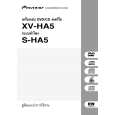 PIONEER XV-HA5/NTXJ Owners Manual