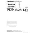 PIONEER PDP-S24-LRXIN Service Manual