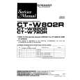 PIONEER CT-W720R Service Manual