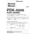 PIONEER PDK-5006E Service Manual