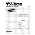 PIONEER TX-606 Owners Manual