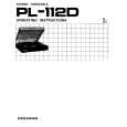 PIONEER PL-112D Owners Manual