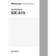 PIONEER SX-315/NAXCN Owners Manual
