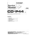 PIONEER CD-P44 Service Manual