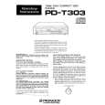 PIONEER PDT303 Owners Manual