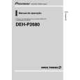 PIONEER DEH-P2680/XF/BR Owners Manual