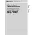 PIONEER DEH-P80MP/XN/EW5 Owners Manual