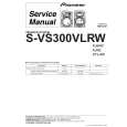 PIONEER S-VS300VLRW/XTL/NC Service Manual