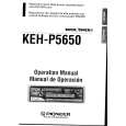 PIONEER KEHP5650 Owners Manual