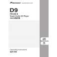PIONEER PD-D9-S/LFXJ Owners Manual