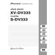 PIONEER XV-DV333/NTXJ Owners Manual