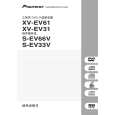 PIONEER XV-EV61/DAXJ Owners Manual